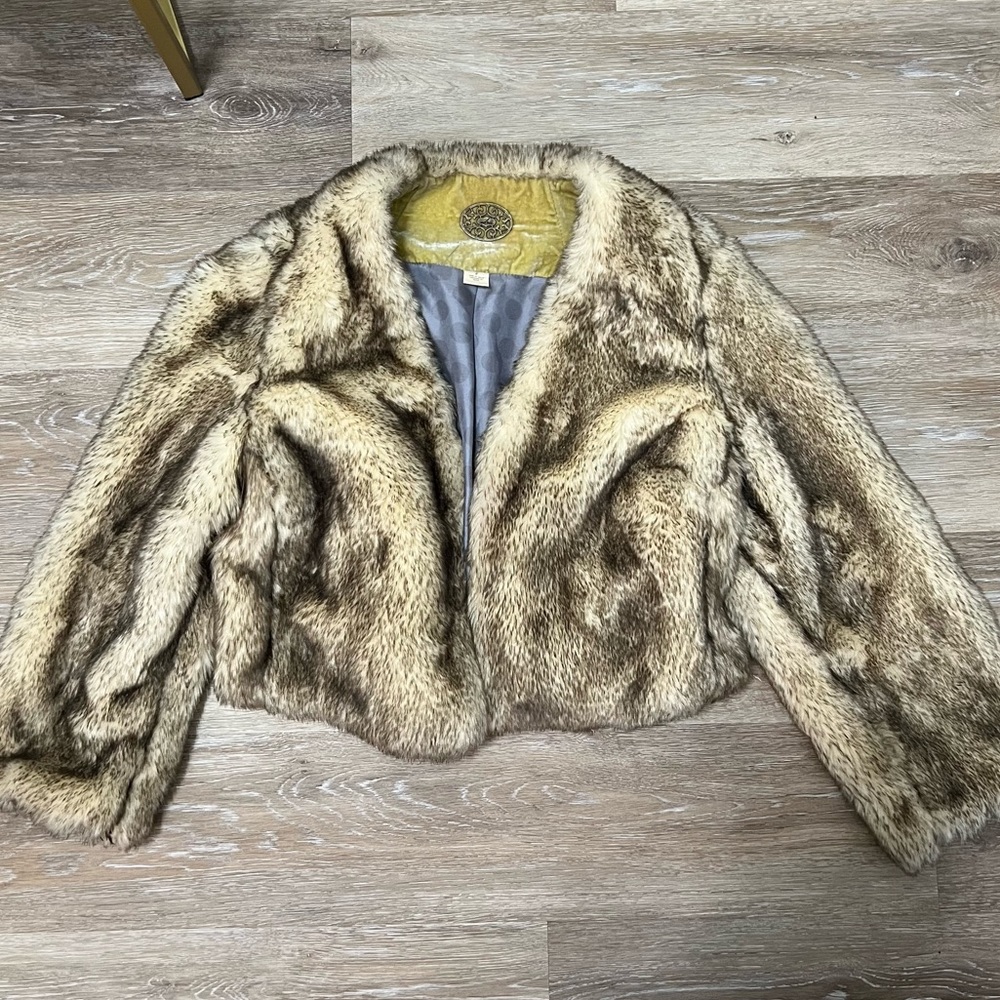 Petite Brown Vintage Fur Coat